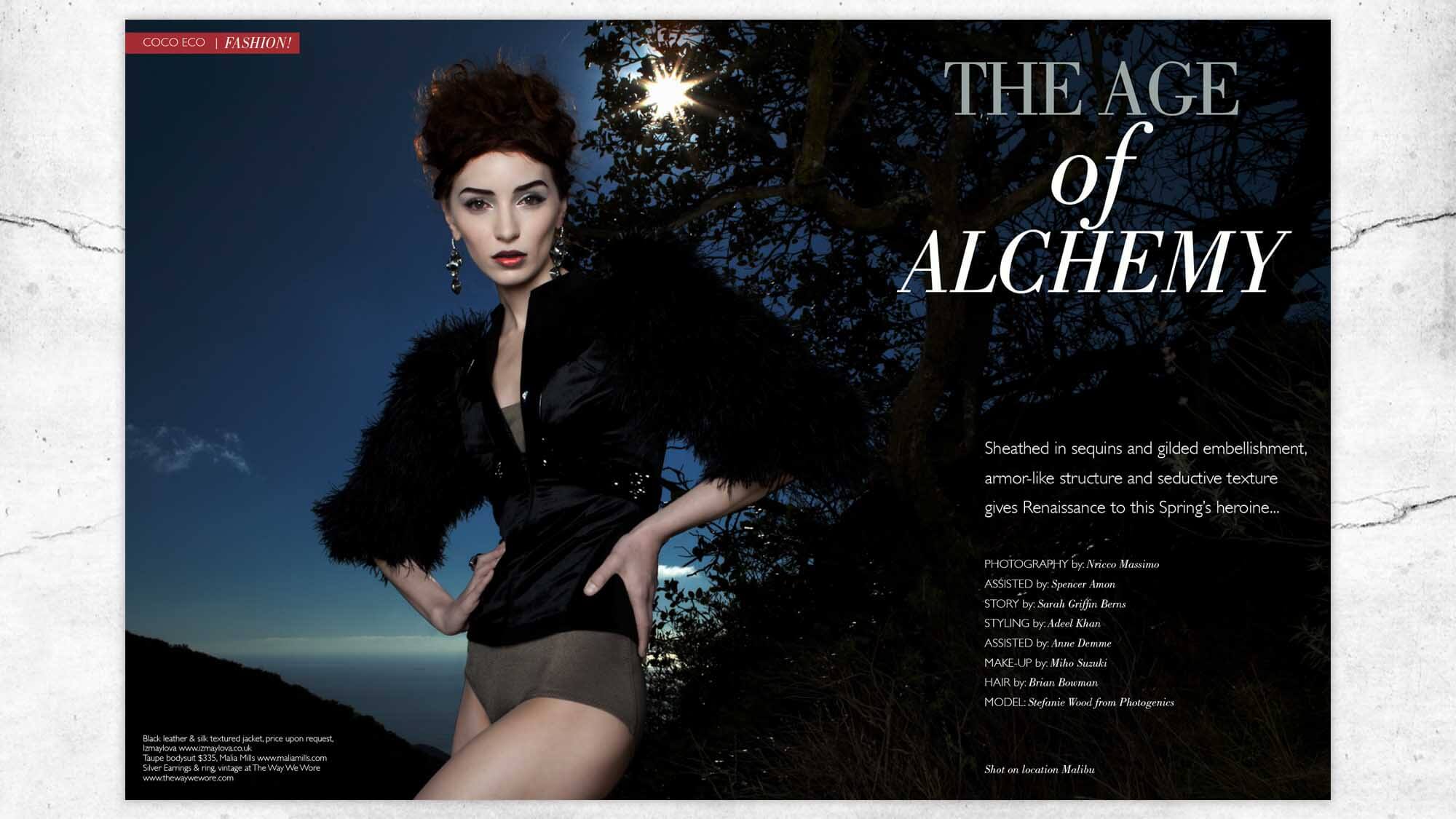 Coco Eco Fashion Spread