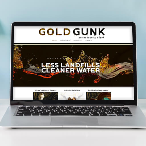 Gold Gunk Website